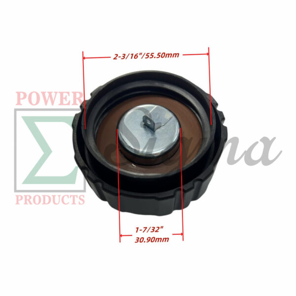Fuel Tank Cap for GENMAX 145cc Inverter Generators – GM2800iAE, GM2800iSAC, GM3200i, GM3300i, GM3500iAED, GM4000iSAPC & GM4000iSBEPC - Image 3