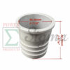2pcs Metal Hose Fitting for 2" IN. Clear and Semi-Trash Water Pumps – Fits Predator 212cc 63405, 56160  for Champion 196cc Model 66520 for 212cc  Model 100742 for DuroMax 208cc XP652WP XP652WX - Image 5