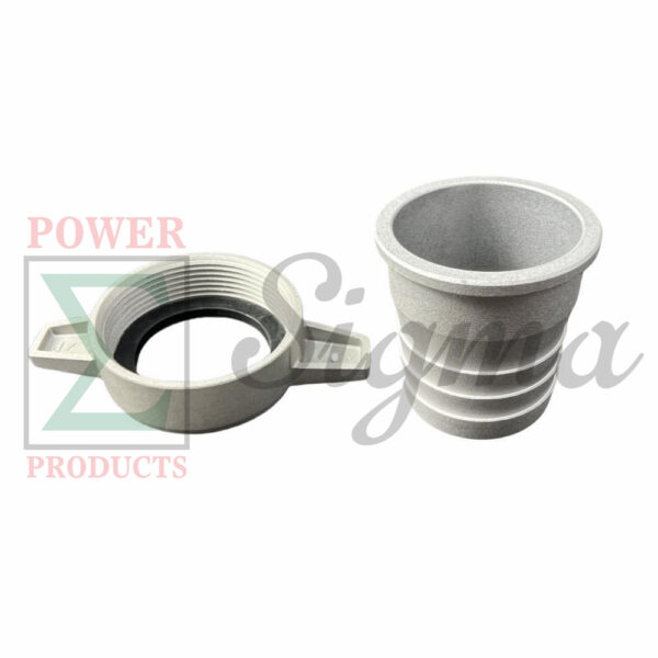 2" Inch Female Hose Connector Fitting with NPT Thread/Pin Lug/Hose Shank/Coupling with O-Ring Seal - Image 5