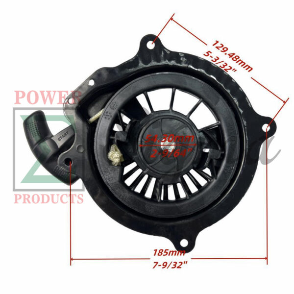 Recoil Starter with Handle for Predator 3500-Watt Inverter Generator - Image 2