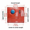 Fuel Tank with Fuel Cap and Fuel Gauge for PREDATOR Inverter Generator 9500-Watt Surge / 7600-Watt Running (SKU# 71365, 59188) - Image 2