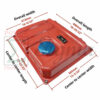 Fuel Tank with Fuel Cap, Fuel Gauge and Fuel Valve- Replacement for Predator Open Frame Inverter Generator 4550-Watt Surge 3650W Running (SKU# 59192, 59189, 59303) - Image 7