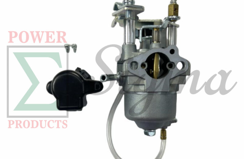 Carburetor with fuel line for Westinghouse iGen2500 2200 Rated 2500 Surge for Powerhorse 79cc 1600 Rated 2000 Surge Watt Inverter Generator 42411 – Stepper Motor NOT Included