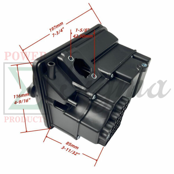Air Filter Assembly with housing and element - Replacement for Predator 5000-Watt Dual-Fuel Inverter Generator (Compatible with SKU 71367, 70143) - Image 3
