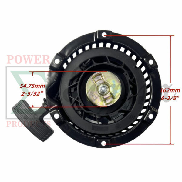 Recoil Starter with Bolts for Predator 6.6 HP 224cc Max Performance Engine 71415 57493 - Image 2