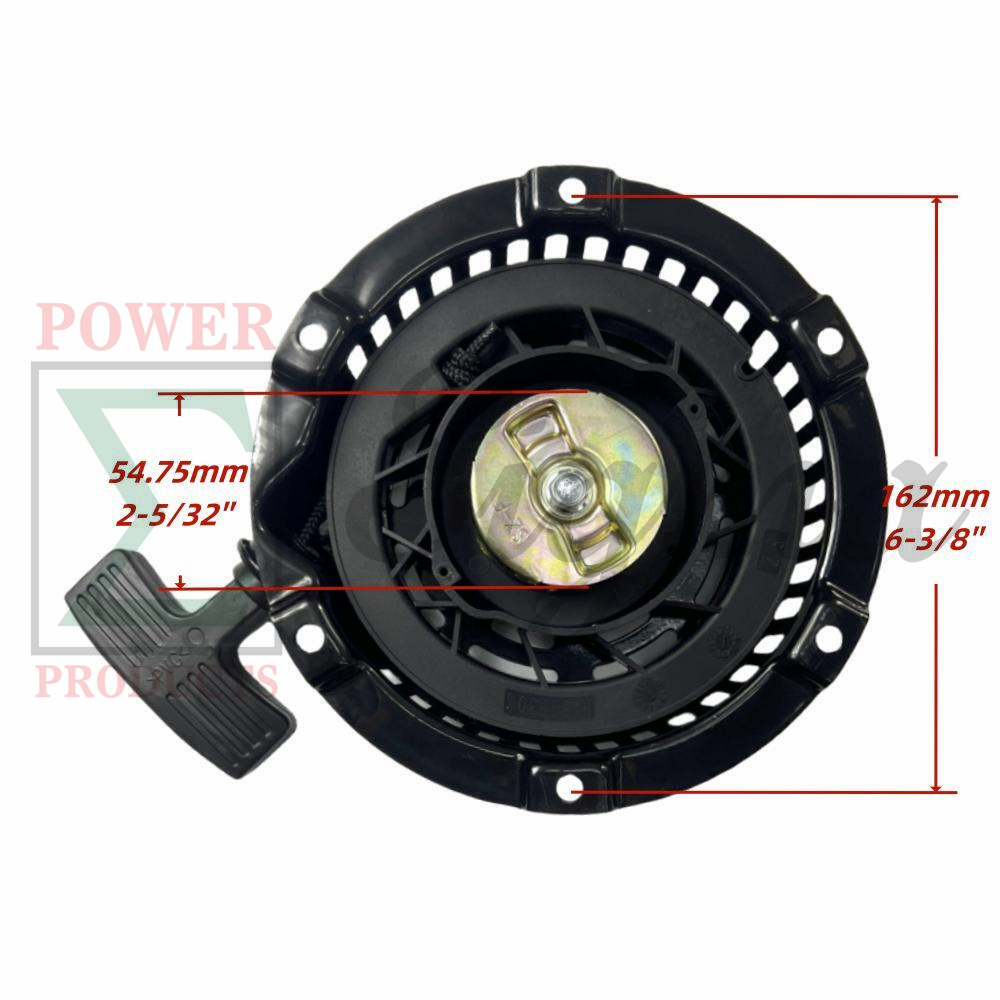 Recoil Starter with Bolts for Predator 6.6 HP 224cc Max Performance Engine 71415 57493 - Image 2