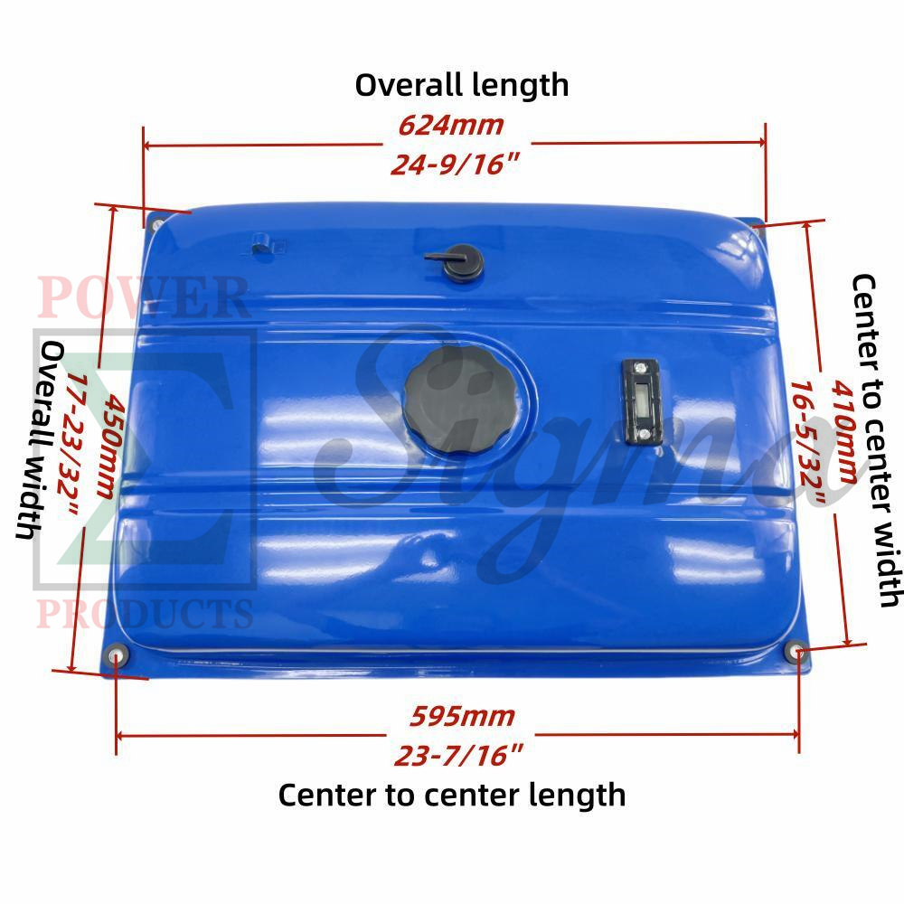 Replacement Part Tank Assembly 8.3 Gallon Compatible with DuroMax XP10000EH/XP10000HX/XP10000E/XP12000HX/XP12000EH/XP12000E/XP13000HX/XP13000EH/XP13000E/ XP13000HXT/XP13000X/XP13000DX - Image 2