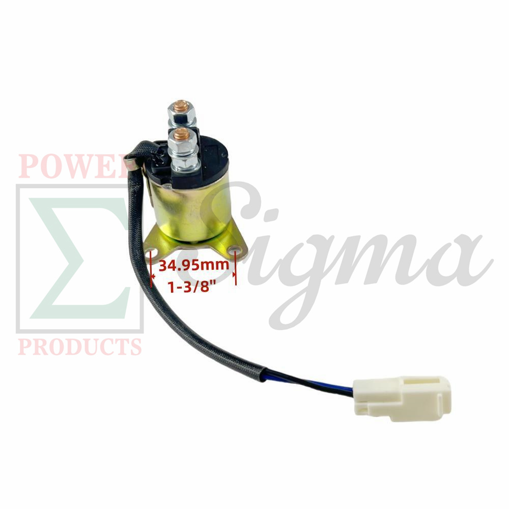 Engine Starter Solenoid Relay with Mounting Bolts — Compatible with Westinghouse 141cc Inverter Generators iGen4000c / iGen4000cv / iGen4000DFc / iGen4000DFcv — Replacement Part - Image 2