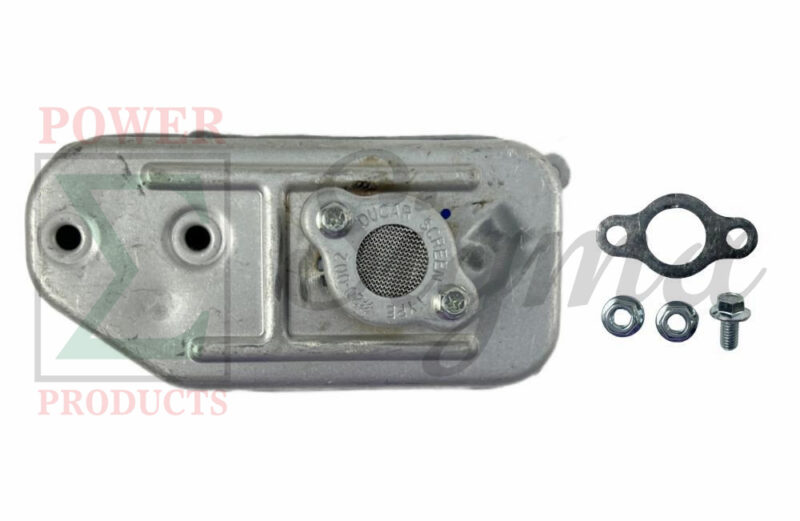 Exhaust Muffler Replacement for Westinghouse iGen1500c Inverter Generator, 56cc Engine, 1000W / 1500W Peak