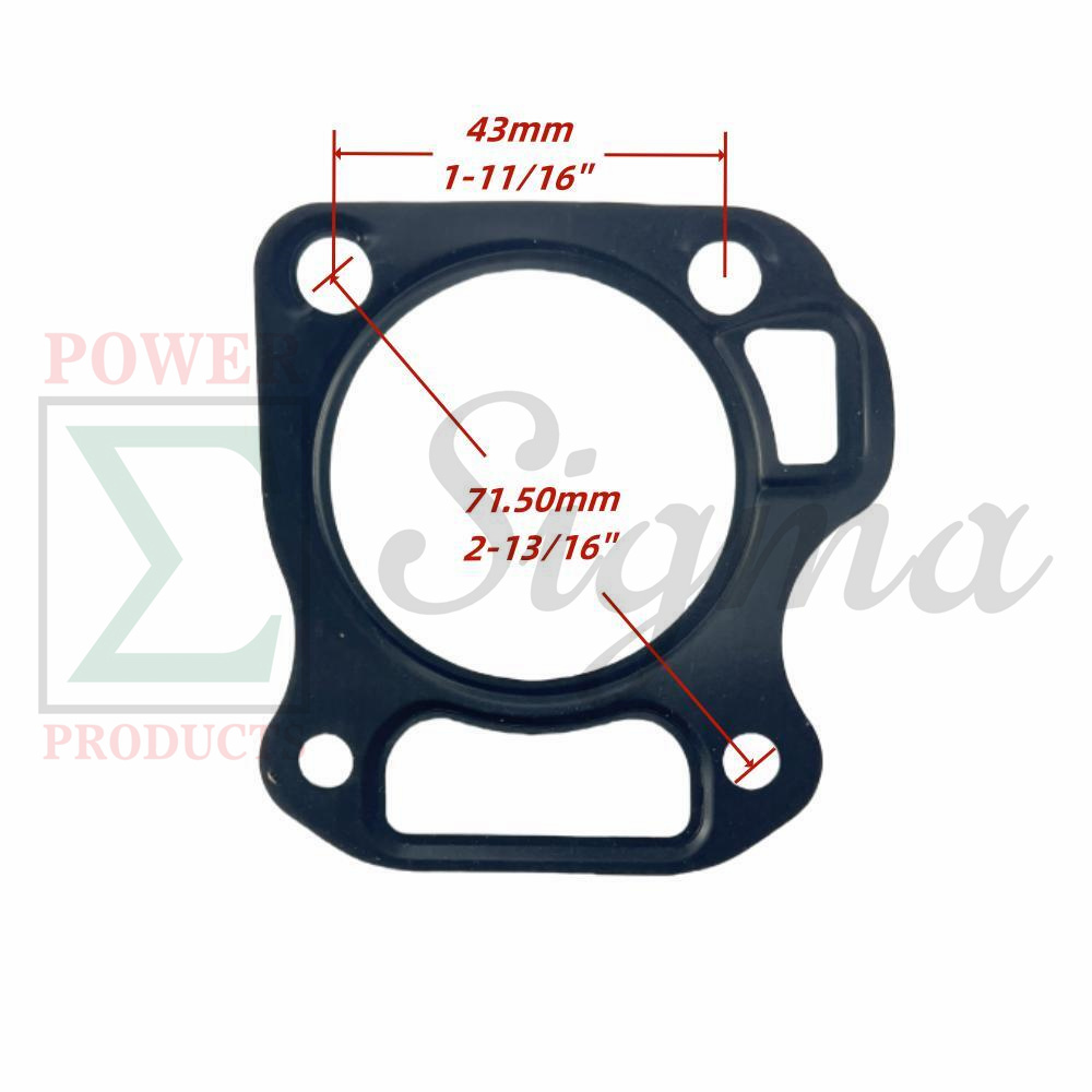 Gasket Replacement Kit for Westinghouse iGen1500c Inverter Generator with 56cc Engine, Includes Crankcase Cover Gasket, Breather Cover & Carburetor Gaskets, Muffler Exhaust & Cylinder Head Gasket - Image 5