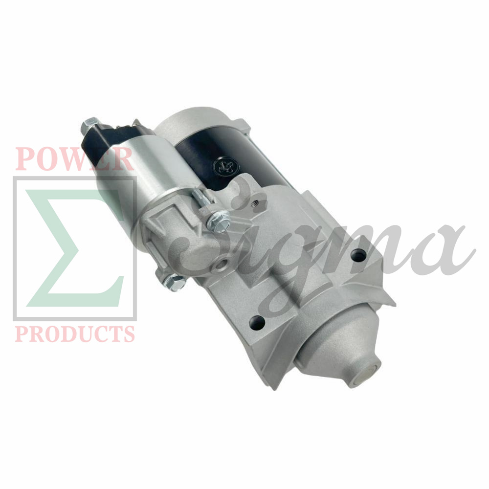 10-Tooth Engine Starter Motor with Solenoid Replacement for DuroMax XP15000HX / XP15000HXT 15000-Watt 670cc Portable Generator - Image 2