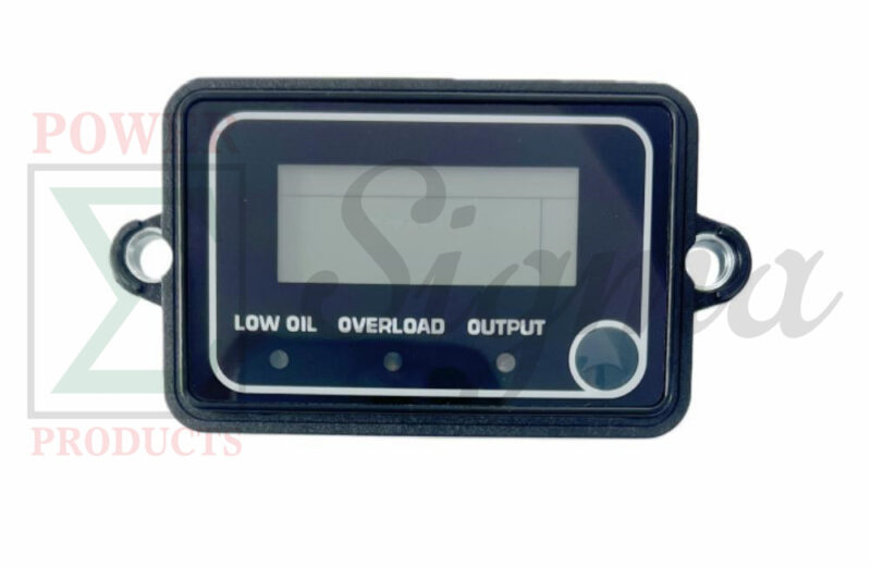 Digital Indicator Meter for Low Oil Alert, Overload & Output – Compatible with Harbor Freight Predator 3500 Inverter Generator
