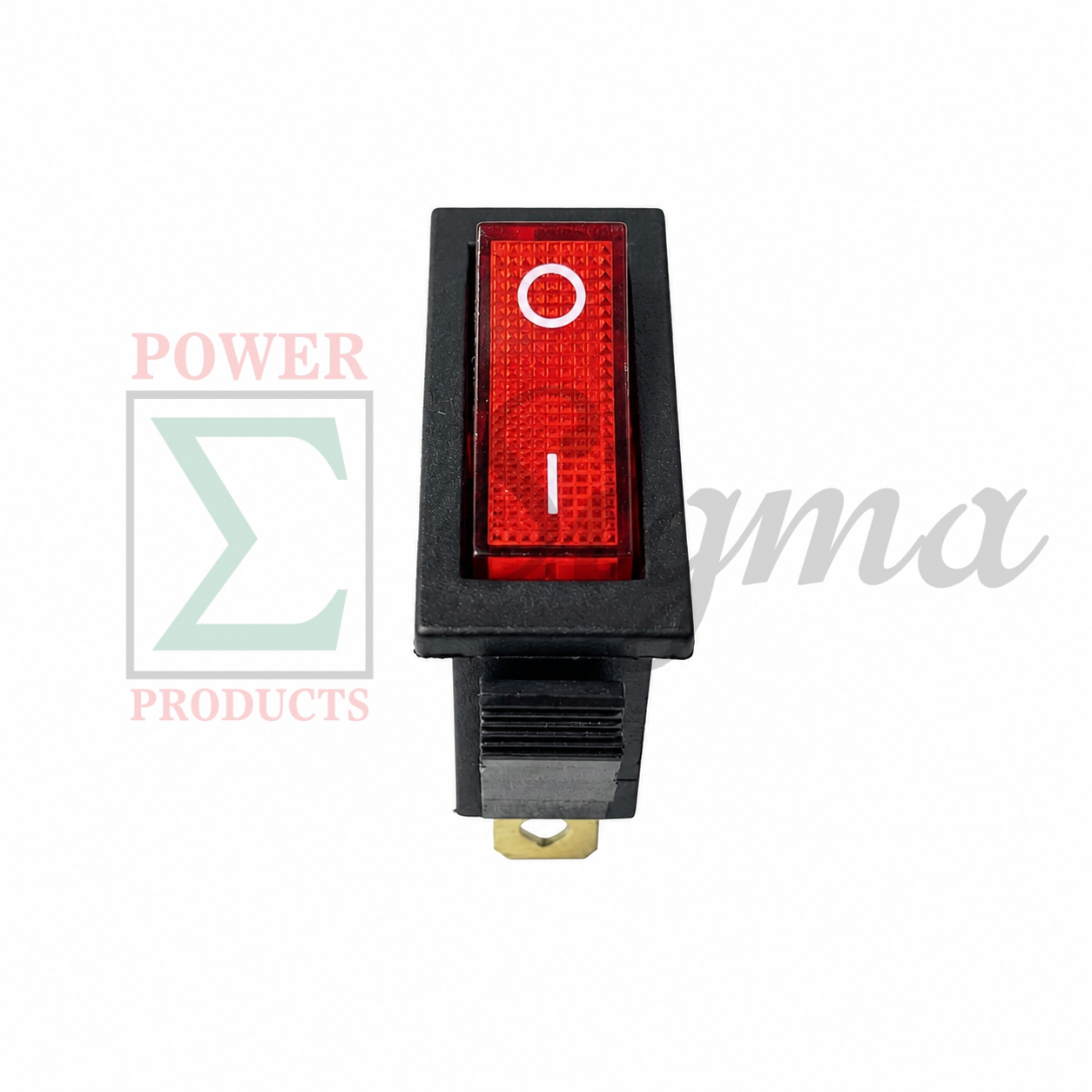 ESC Throttle On/Off Red Rocker Switch Replacement for Predator Surge 9500-Watt Inverter Generator, Fits SKU# 57080, 71365, 59188, 3-Pin 2-Position I/O Red Light Switch - Image 3