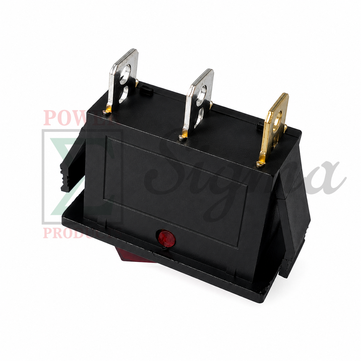 ESC Throttle On/Off Red Rocker Switch Replacement for Predator Surge 9500-Watt Inverter Generator, Fits SKU# 57080, 71365, 59188, 3-Pin 2-Position I/O Red Light Switch - Image 5