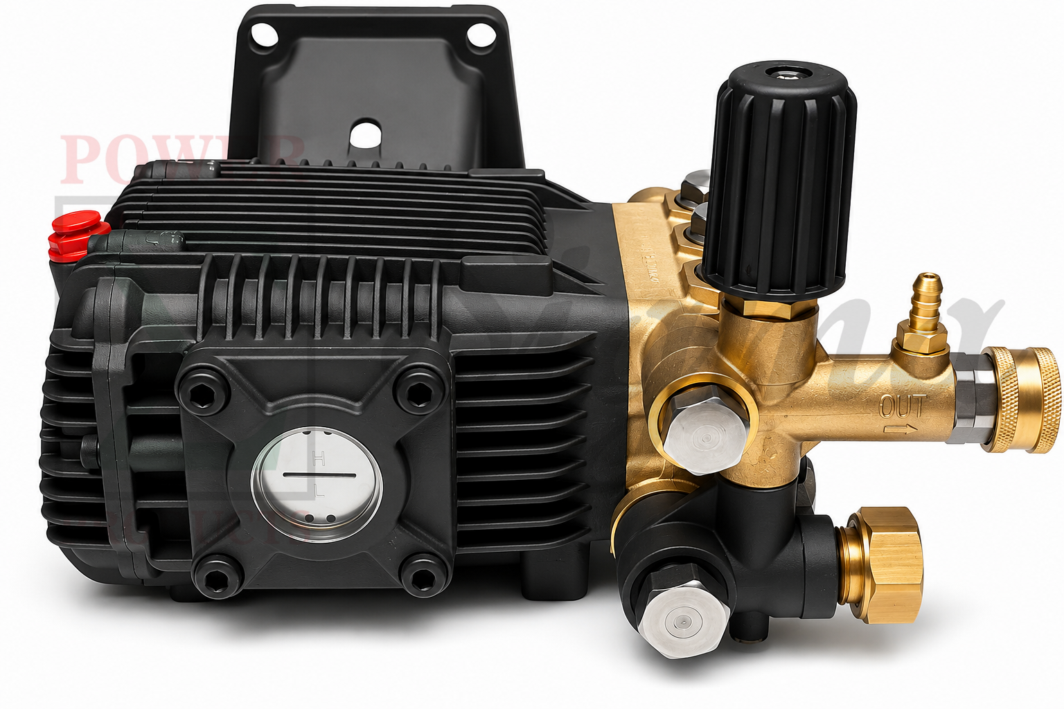 4000PSI Pressure Washer Pump Horizontal Shaft 1" For Devilblis EXHP3640 For Annovi Reverberi RKV4G36 For EB4040HA For Honda GX340 11HP GX390 13HP With Pressure Gauge 3/8 Inch Quick Connect (Copy) - Image 9